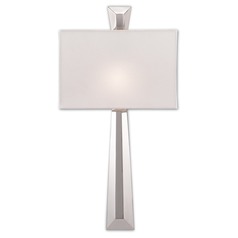 Currey and Company Arno Polished Nickel LED Sconce
