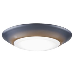 4-Inch LED Low Profile Bronze Flush Mount Light 2700K 800LM