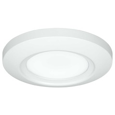 Slim-Line Satin White LED Flush Mount  by Progress Lighting