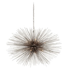 Kelly Wearstler Strada Chandelier in Silver Leaf by Visual Comfort Signature