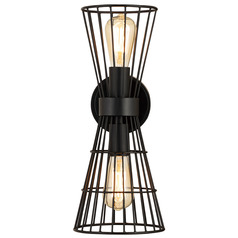 Alito Matte Black Sconce by Z-Lite
