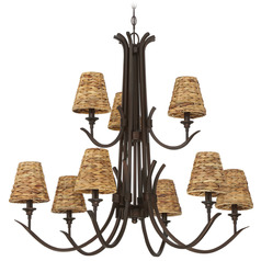 Craftmade Lighting Kokomo Aged Bronze Brushed Chandelier