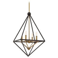 Louvre Western Bronze Pendant by Quoizel Lighting