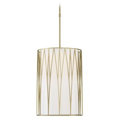Regal Terrace Soft Brass LED Pendant by Minka Lavery