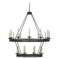 Chapman & Myers Launceton Large Chandelier in Bronze by Visual Comfort Signature