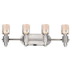 Ashington Bathroom Light in Satin Nickel by by Kalco Lighting
