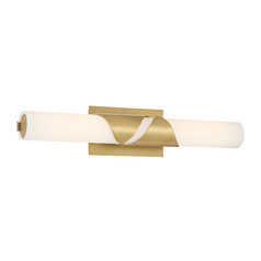 Grafton 24-Inch LED Vanity Light in Legacy Brass by Minka Lavery