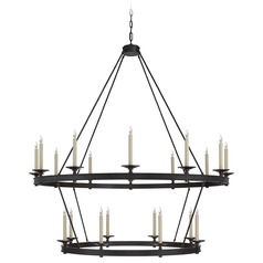 Chapman & Myers Launceton XL Chandelier in Bronze by Visual Comfort Signature