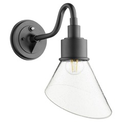 Torrey Noir Outdoor Wall Light by Quorum Lighting