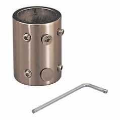 Downrod Coupler in Champagne Soft Brass by Minka Aire