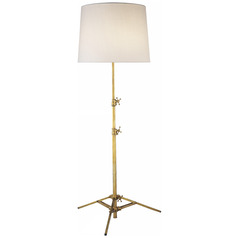 Thomas OBrien Studio Floor Lamp in Antique Brass by VC Signature