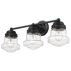 Vaughn Matte Black Bathroom Light by Z-Lite