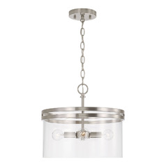 Fuller Dual Mount Pendant in Nickel by HomePlace by Capital Lighting