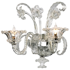 Cyan Design La Scala Clear with Chrome Sconce