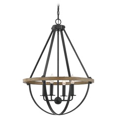 Bartlett Earth Black Pendant by Quoizel Lighting