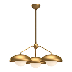 Alora Lighting Rubio Aged Gold Chandelier