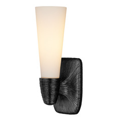 Currey and Company Bonaz Oil Rubbed Bronze LED Sconce