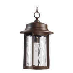 Charter Oiled Bronze Outdoor Hanging Light by Quorum Lighting