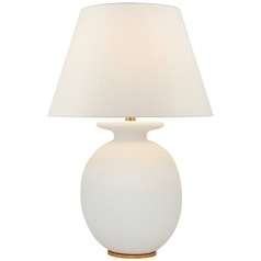 Christopher Spitzmiller Hans Lamp in Sandy White by Visual Comfort Signature