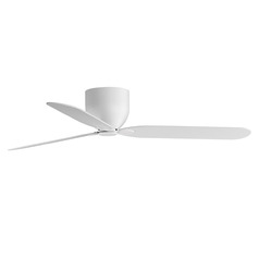 Lowell Matte White Ceiling Fan by Maxim Lighting