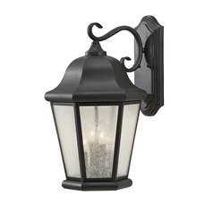 Martinsville Outdoor Wall Light in Black by Generation Lighting