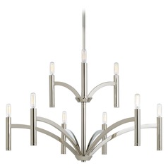 Draper Bathroom Light in Polished Nickel by Progress Lighting
