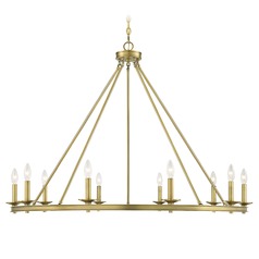 Middleton Warm Brass Chandelier by Savoy House