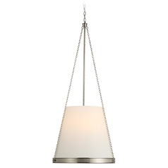 Marie Flanigan Reese 20-Inch Pendant in Nickel by Visual Comfort Signature