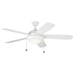 Dover 60 White Ceiling Fan by Generation Lighting Fans