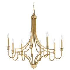Normandy Gold Leaf Chandelier by Maxim Lighting