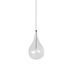 Larmes Mini Pendant in Polished Chrome by ET2 Lighting