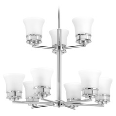 Cascadia Chandelier in Chrome by Progress Lighting