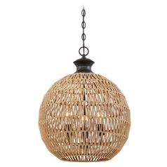 Casablanca Palladian Bronze Pendant by Quoizel Lighting