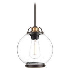 Chronicle Mini Pendant in Bronze by Progress Lighting