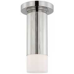 Thomas OBrien Ace 3.25-Inch LED Flush Mount in Nickel by VC Signature