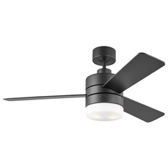 Era 52 LED Brushed Steel LED Ceiling Fan by Generation Lighting Fan Collection