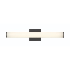 Stepridge 24-Inch LED Vanity Light in Black by Eurofase Lighting