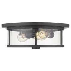 Savannah Bronze Flush Mount by Z-Lite