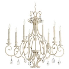 Ansley Persian White Chandelier by Quorum Lighting