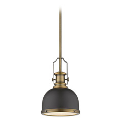Melange Bronze & Heritage Brass Mini Pendant by Z-Lite
