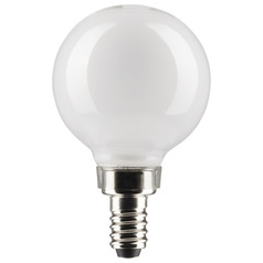 4.5W G16.5 2700K White LED Light Bulbs 2-Pack by Satco Lighting