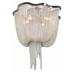 Mulholland Drive 20-Inch Polished Nickel Flush Mount by Avenue Lighting