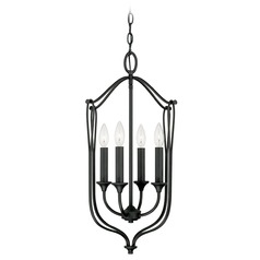 Bentley 14.75-Inch Black Iron Pendant by HomePlace by Capital Lighting