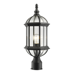 Annex Black Post Light by Z-Lite