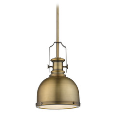 Melange Heritage Brass Mini Pendant by Z-Lite