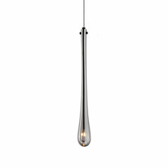 Stillo 18-Inch Mini Pendant in Black by ET2 Lighting