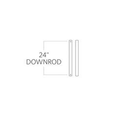 Visual Comfort Fan Collection Universal Downrod Grey Fan Downrod