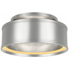 Chapman & Myers Connery 14-Inch Flush Mount in Nickel by VC Signature
