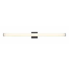 Stepridge 48-Inch LED Vanity Light in Black by Eurofase Lighting