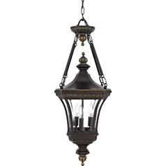 Devon Outdoor Hanging Light in Imperial Bronze by Quoizel Lighting